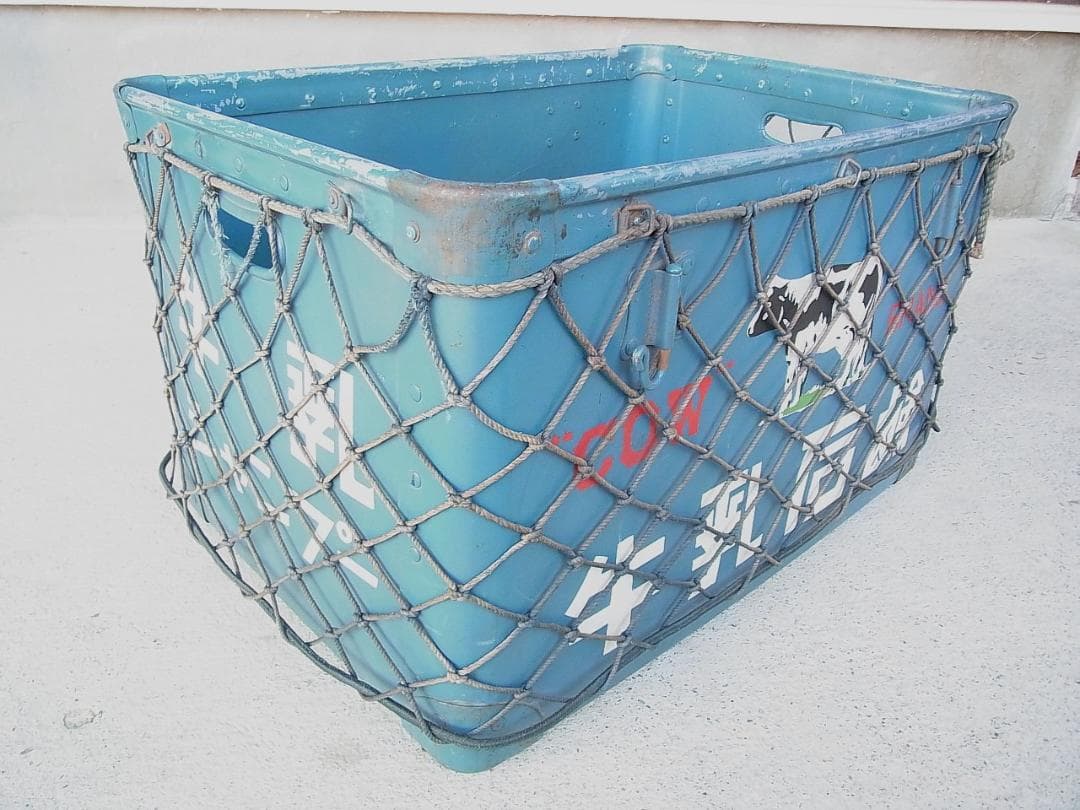 は*ん様 当時もの　牛乳石鹸　ボテ箱　シャンプー　使用品　バイク荷台などに