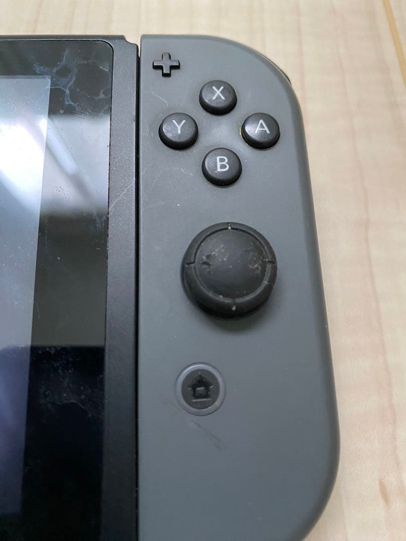 【中古品】Nintendo Switch 本体 グレーとポケモンソードのセット