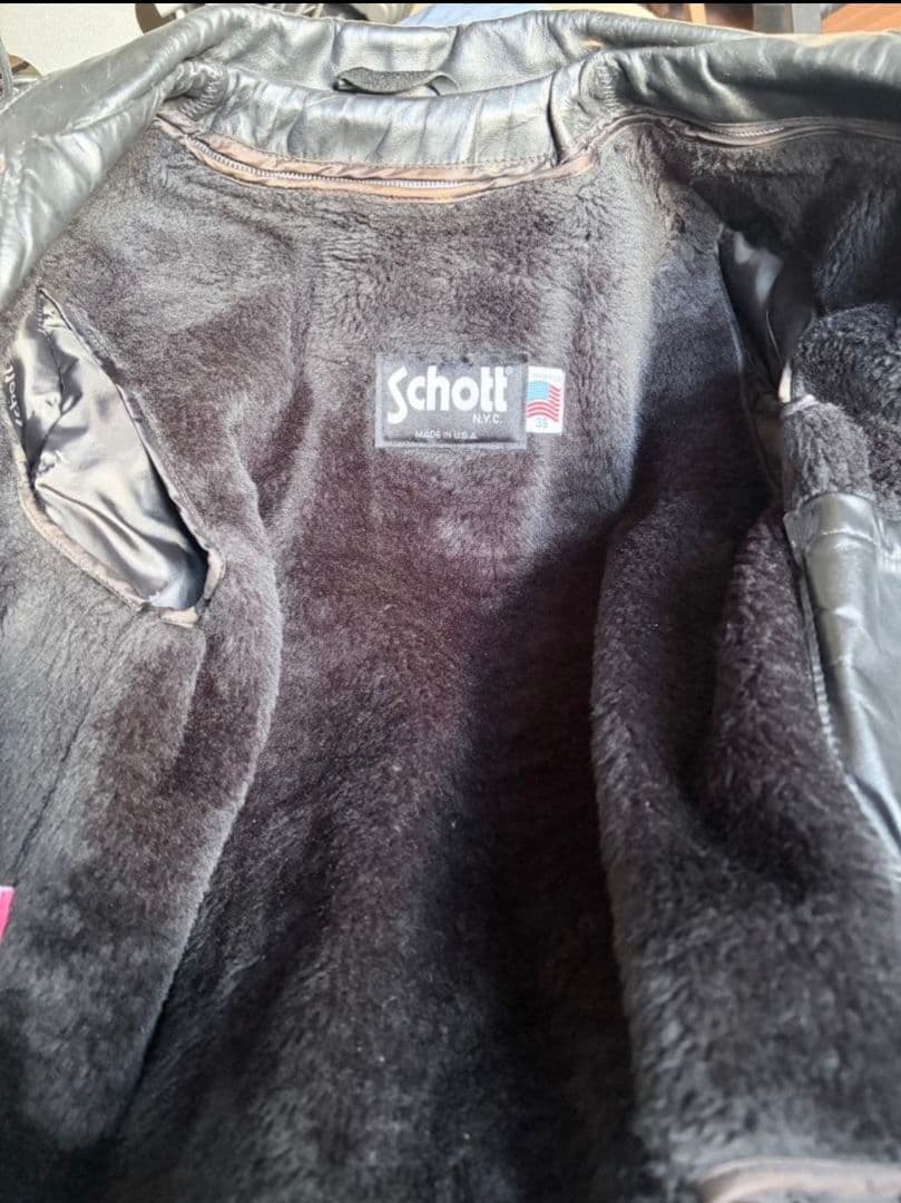 SCHOTT ショット AT101 シングルライダース 36 USA製