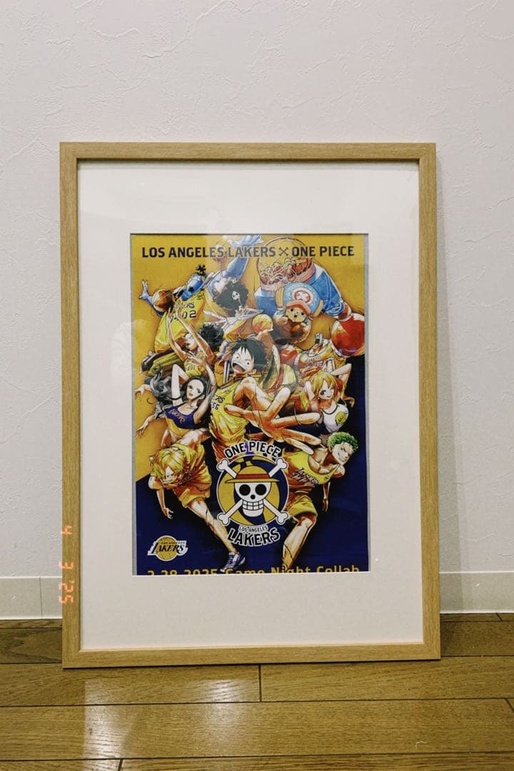 【残1枚】ワンピース×レイカーズ限定コラボポスターonepiece×lakers