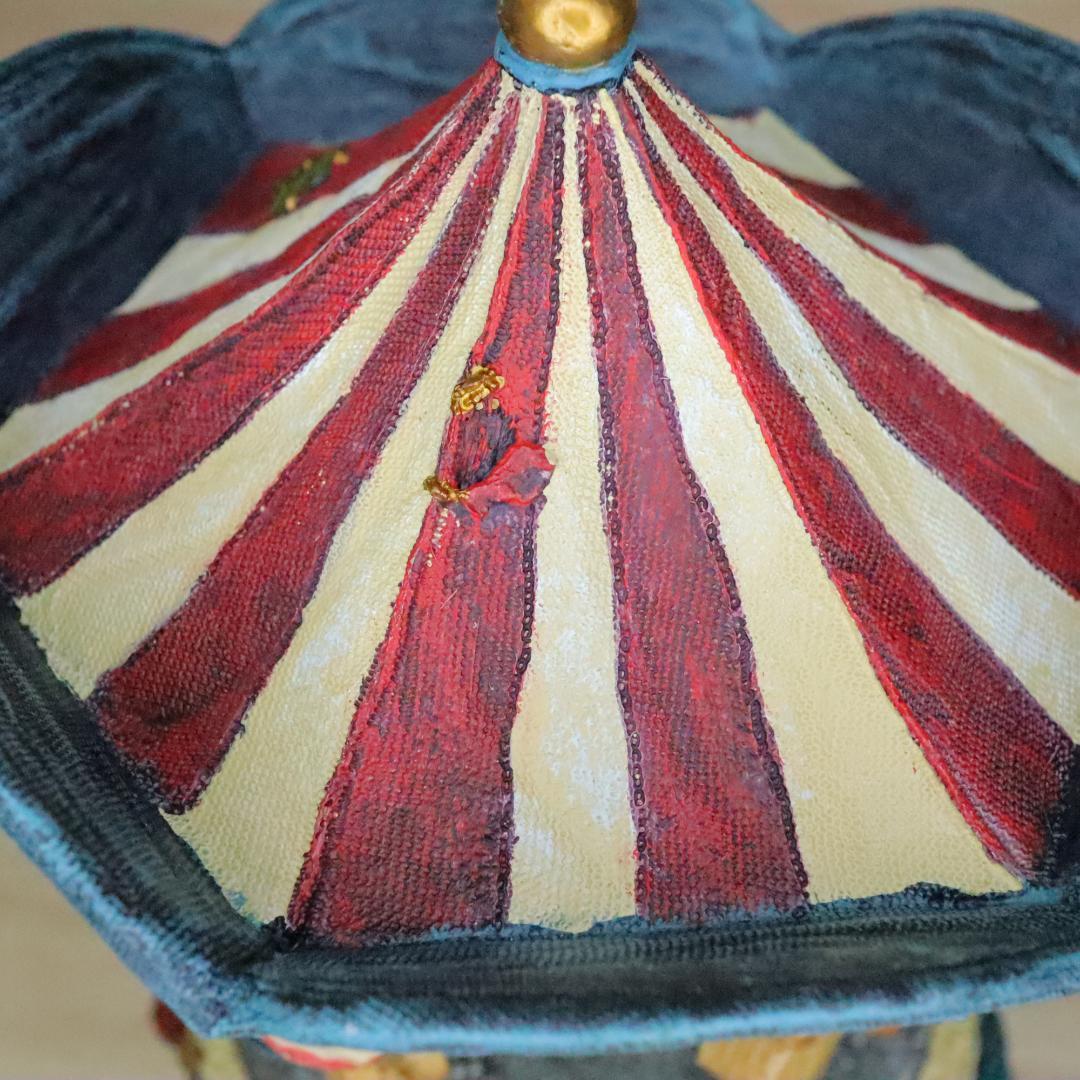 BOYDS BEARS メリーゴーランドオルゴール テディベア カントリー風