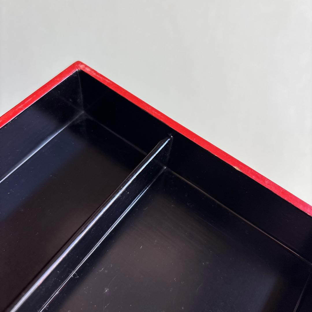 名門 平安 みの屋 美濃屋 木製 手提重箱 古道具 弁当箱 菓子器 共箱