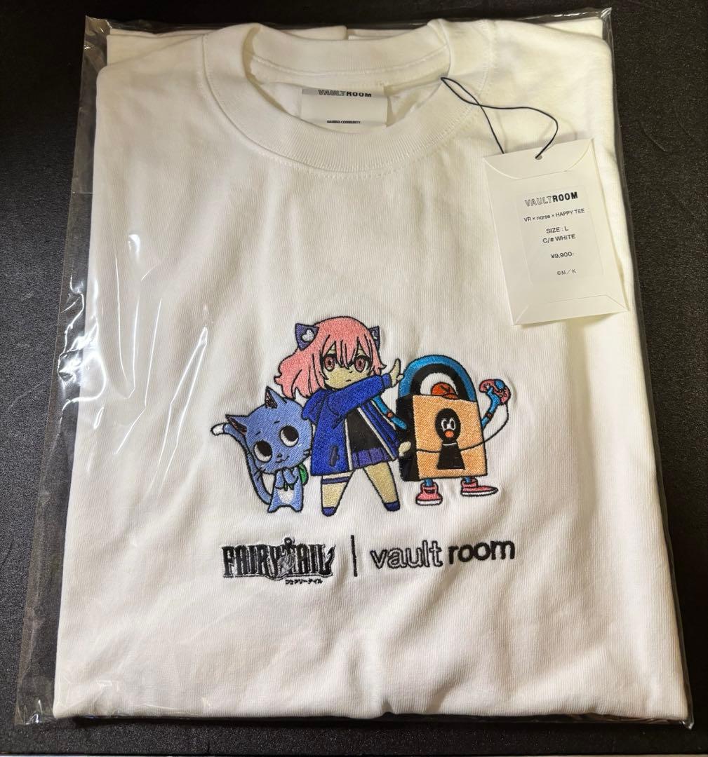 vaultroom × FAIRYTAIL & nqrse HAPPY TEE