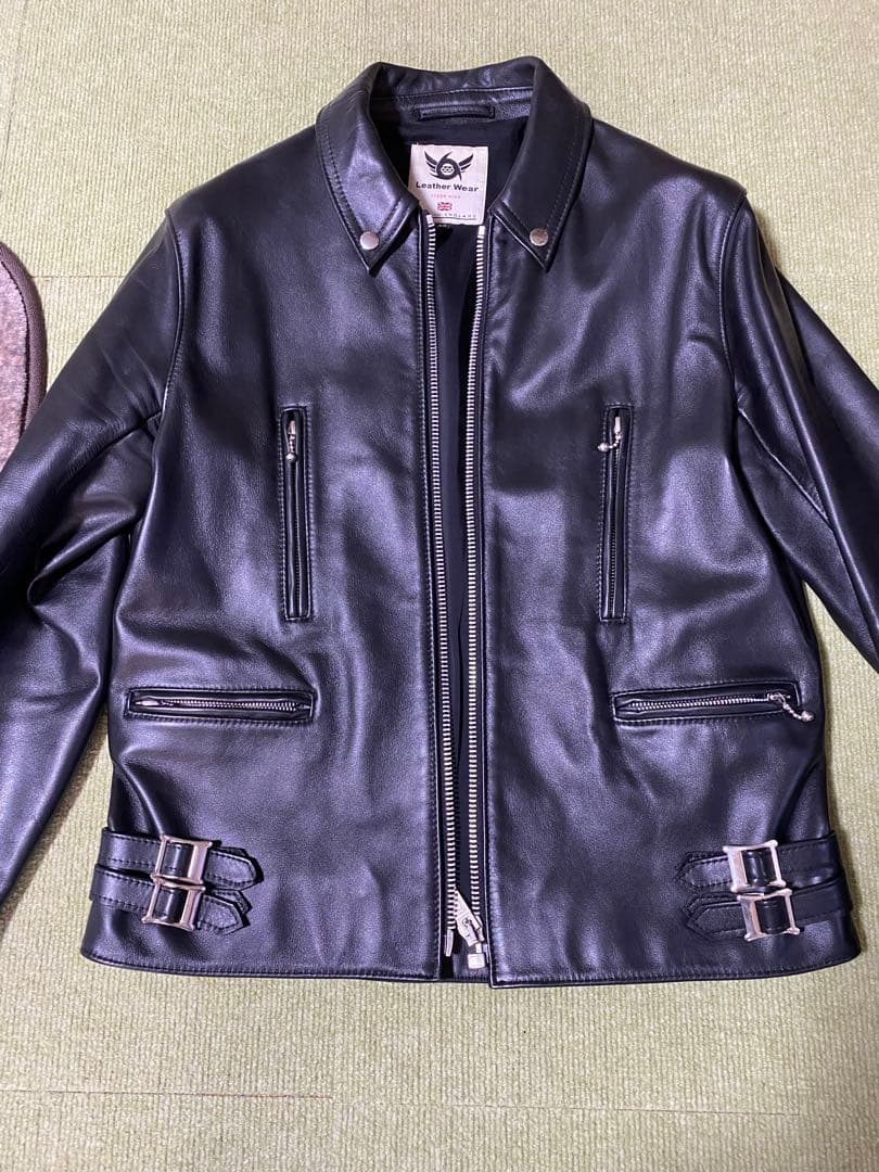 666 ライダース シングル ステアハイド ルイスレザー好きに