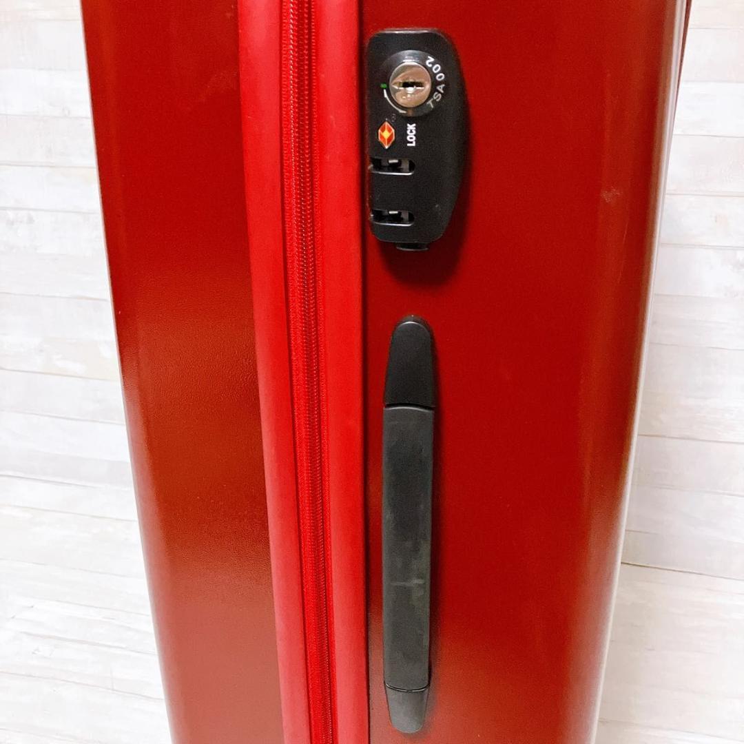 ProtecA フラクティ キャリーケース レッド 64L TSAロック 4輪