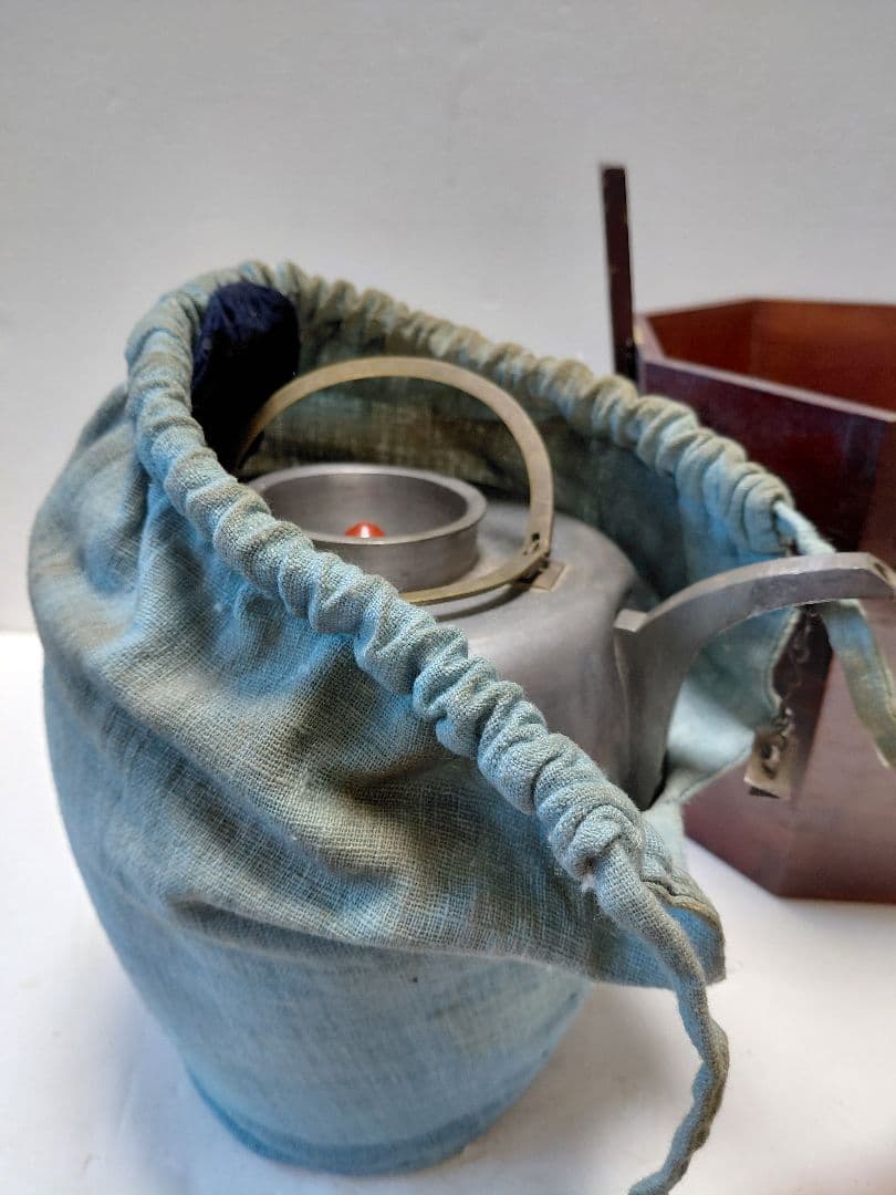 骨董　古琉球　湯庫　タークー　錫器　酒器　茶道具