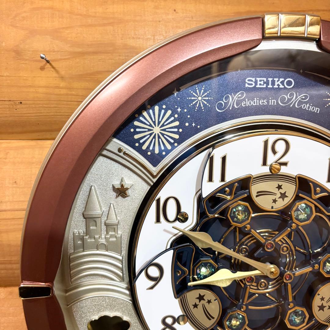 【極美品】SEIKO セイコー 30周年記念モデ RE601B からくり時計