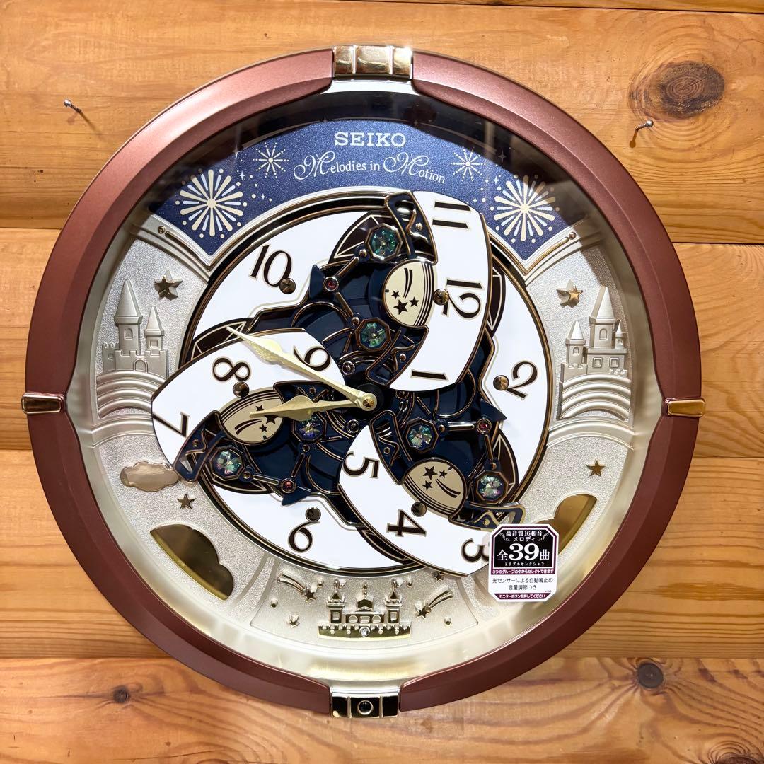 【極美品】SEIKO セイコー 30周年記念モデ RE601B からくり時計