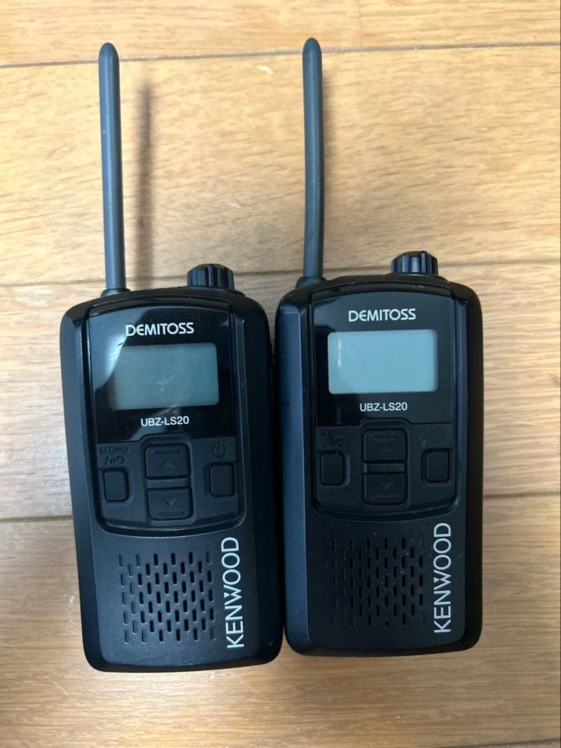 KENWOOD DEMITOS UBZ-LS20 無線機の2個セット