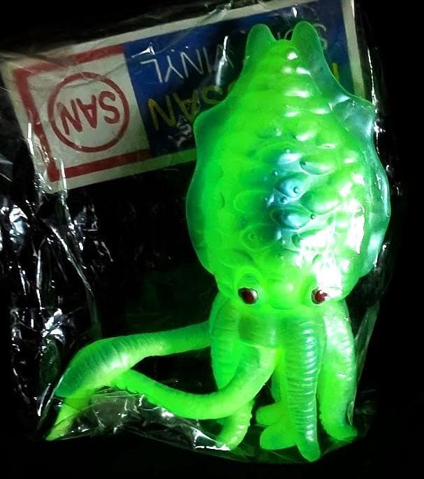 ゲゾラ 蓄光版「決戦！南海の大怪獣」登場怪獣（マルサン）未開封ソフビフィギュア