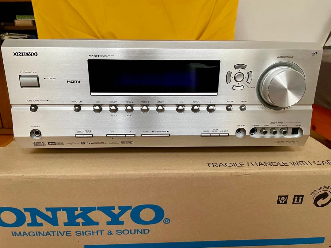最終値下げ【動作品】箱付き ONKYO AVセンター TX-SA604