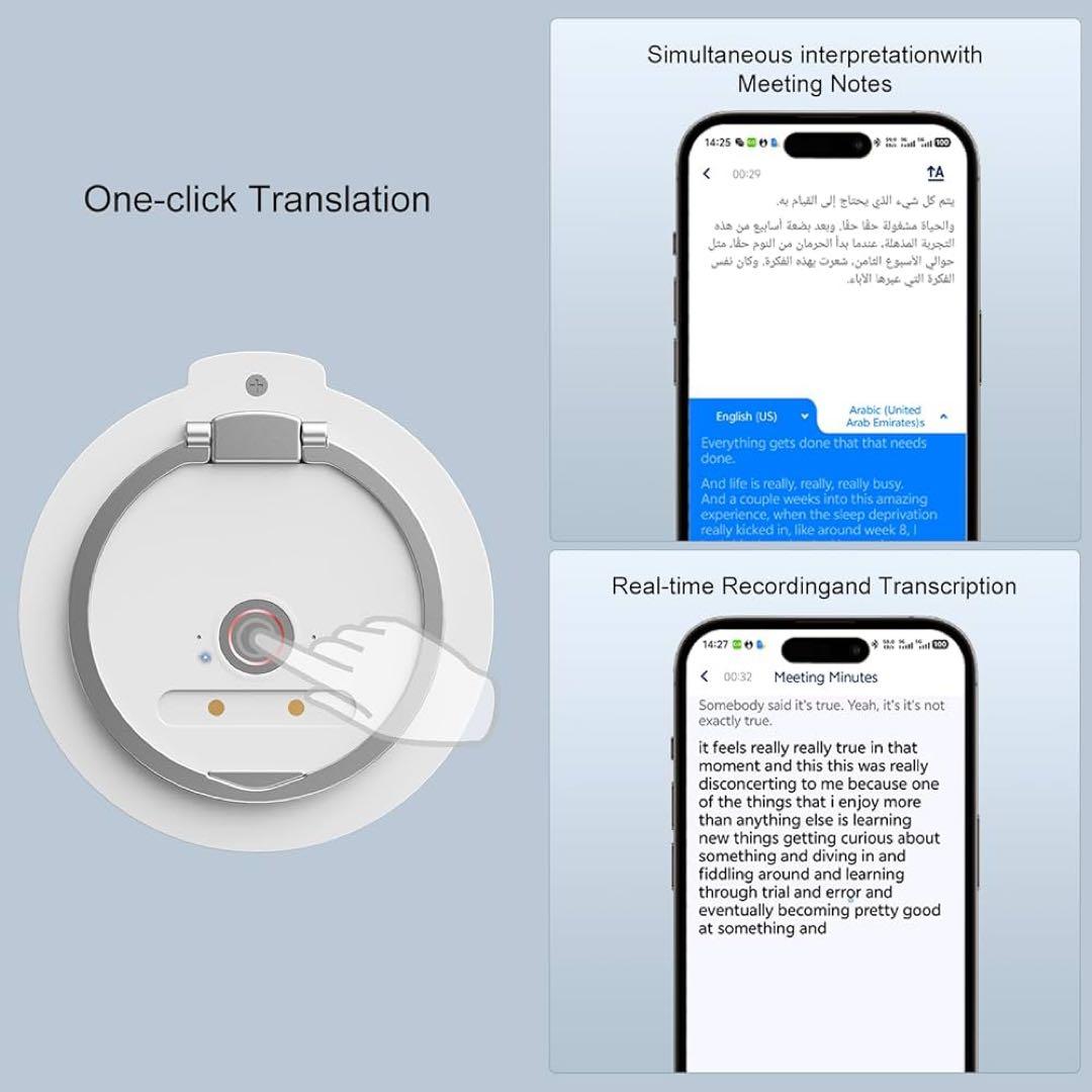 翻訳機多機能 言語翻訳装置 無料翻訳 テープ起こし 140以上 言語翻訳 会議