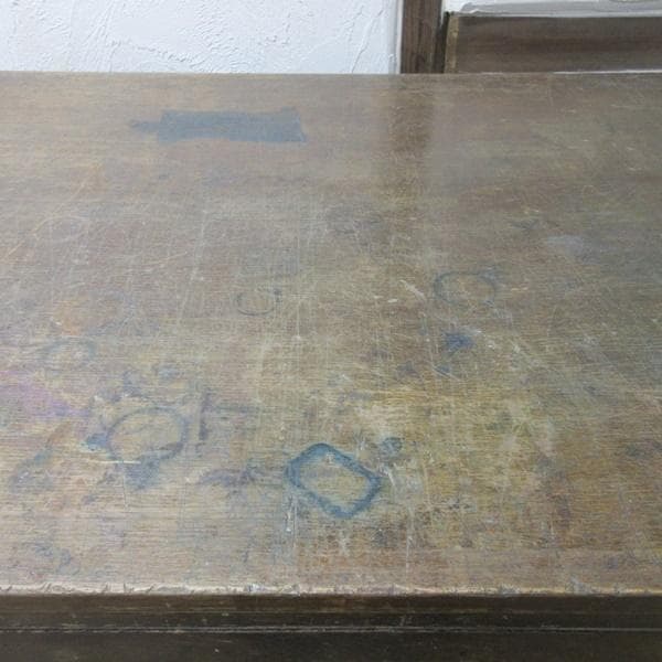 イギリス アンティーク 家具 アーキテクト チェスト 製図 図面入れ 6372c