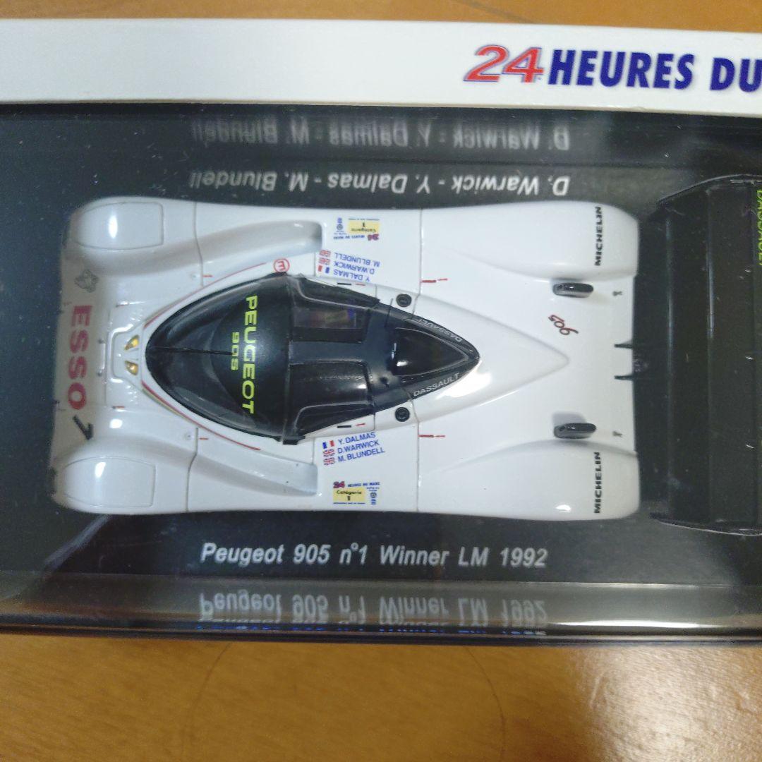 チ*い様 Peugeot 905 n°1 Winner LM 1992 ミニカー