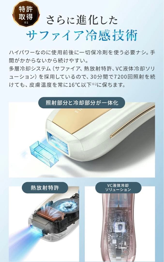 【未開封】【新品未使用】Ulike IPL脱毛器 26J SHRモード