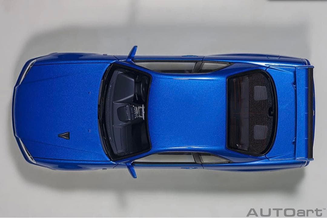 オートアート　日産 スカイライン GT-R （R34） Vスペック II BBS