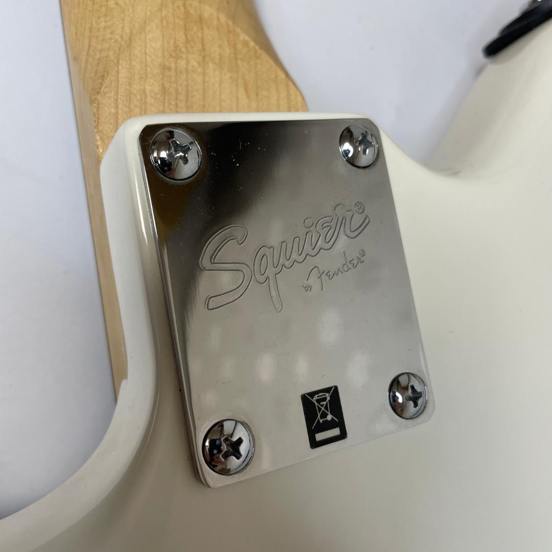 美品 Squier Jazzmaster スクワイヤー ジャズマスター ホワイト