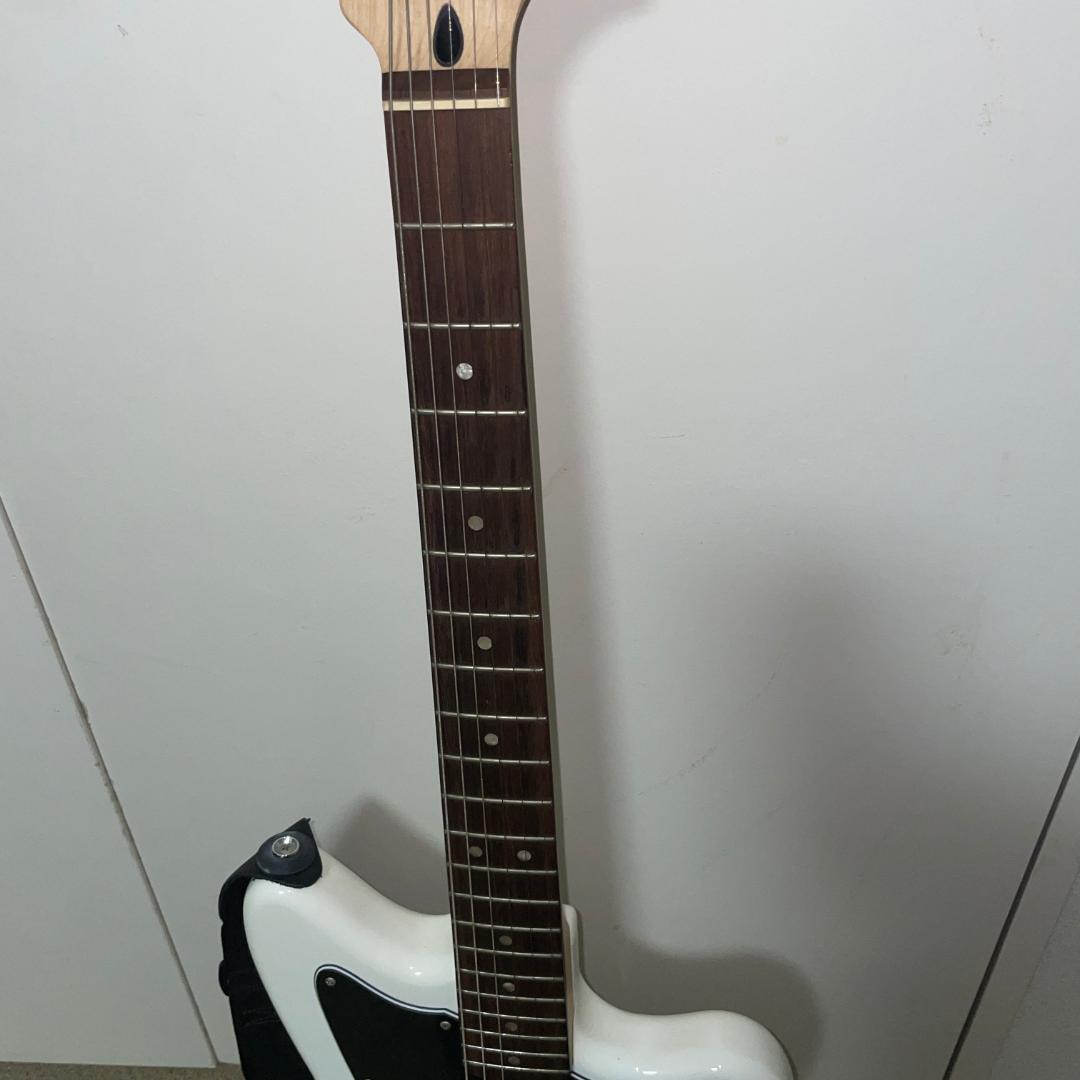 美品 Squier Jazzmaster スクワイヤー ジャズマスター ホワイト