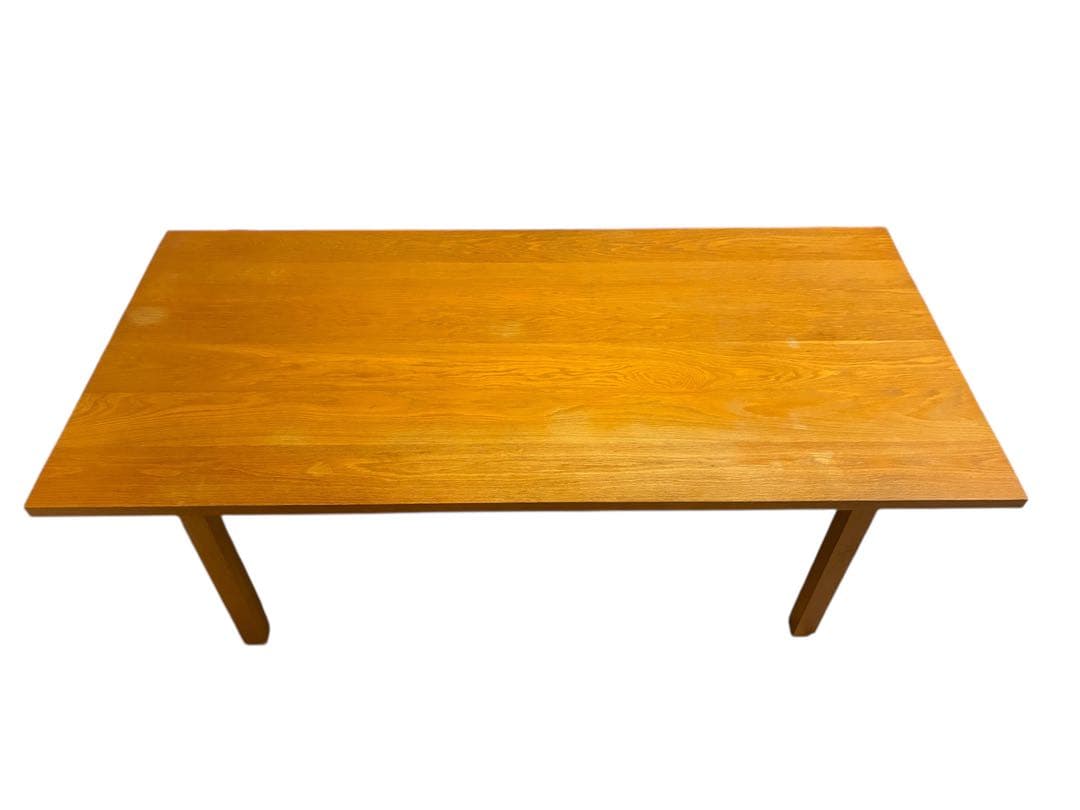 無印良品 REAL FARNITURE 木製ダイニングテーブル 長方形