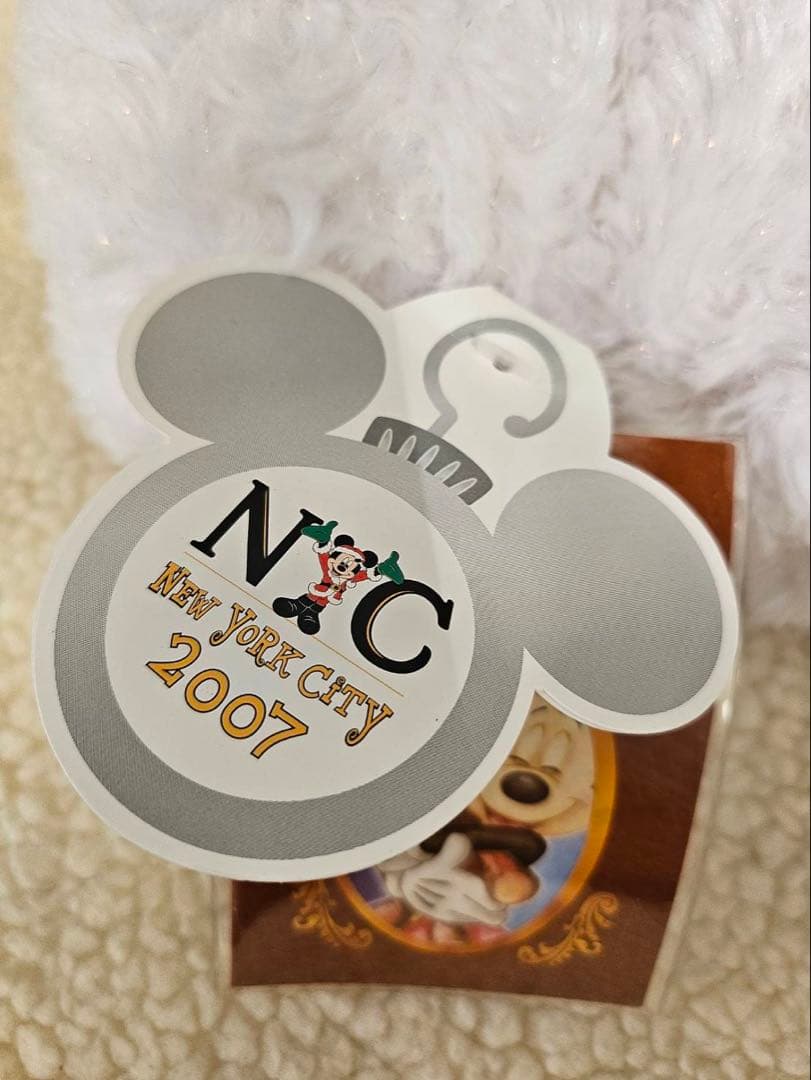 ディズニー　NYC ホワイトダッフィー