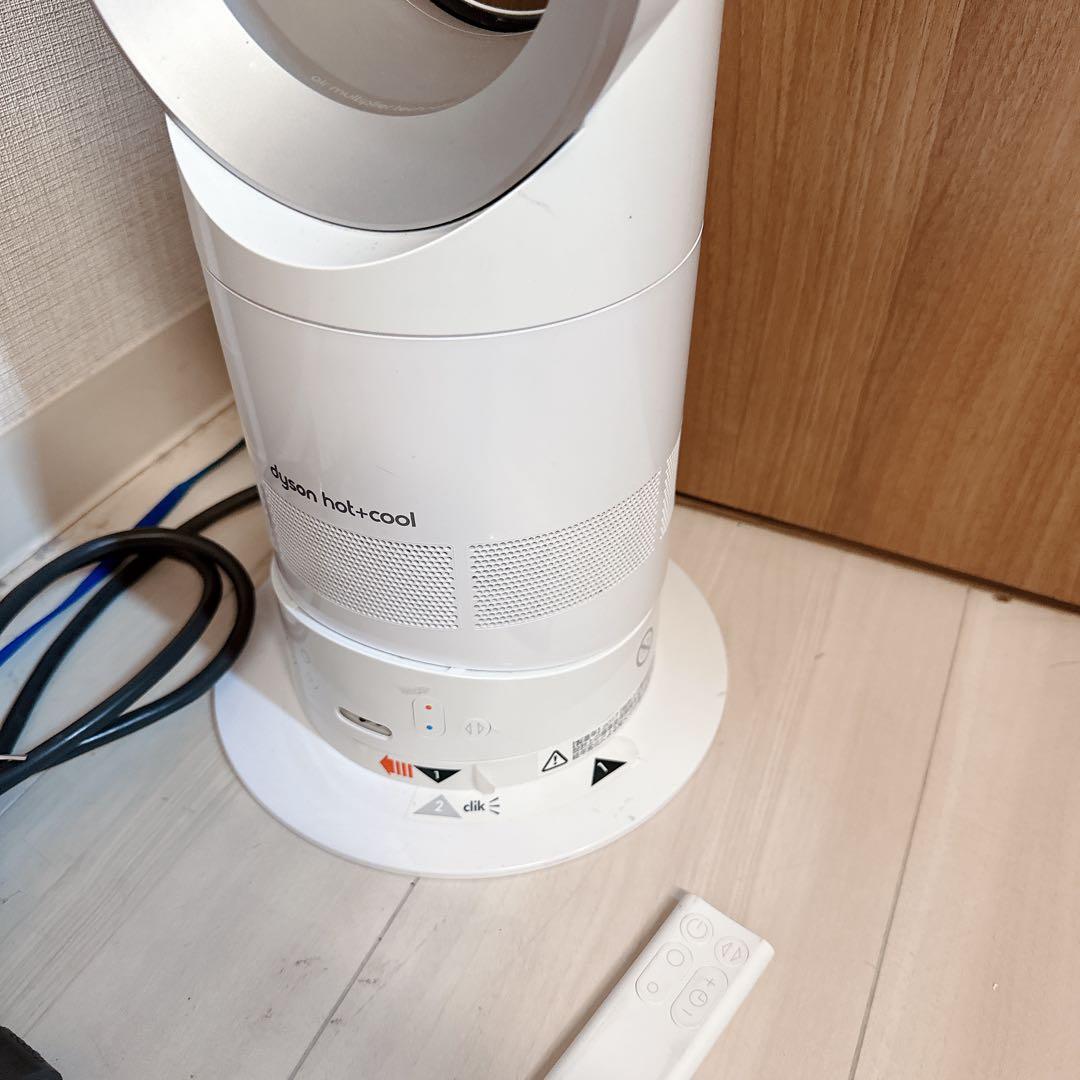 美品★dyson hot+coolファンヒーター AM09ホワイト