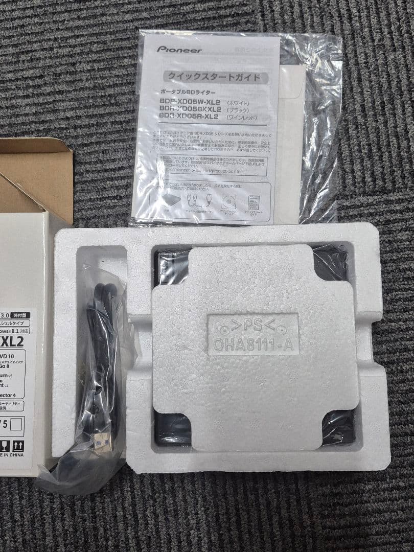 Pioneer BDR-XD05BKXL2 ブルーレイディスクドライブ 未使用