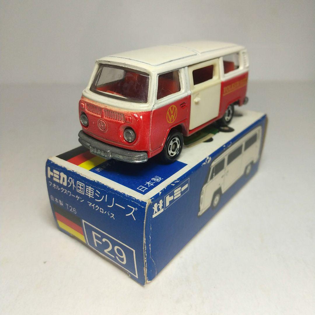 (3790)トミカ 青箱 日本製 フォルクス ワーゲン マイクロ バス