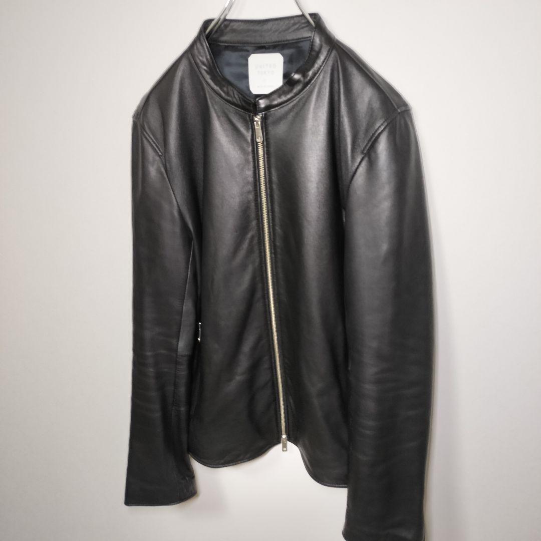 UNITEDTOKYO ユナイテッドトウキョウ シープスキンレザージャケット L
