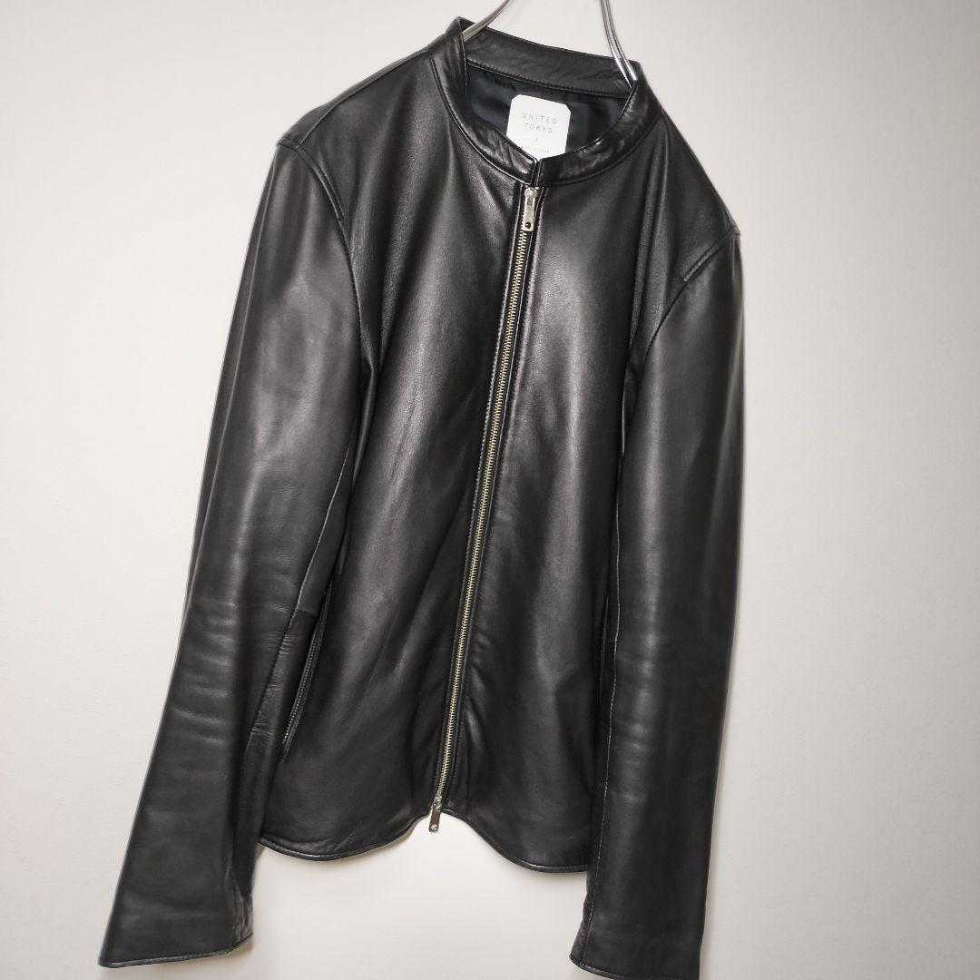 UNITEDTOKYO ユナイテッドトウキョウ シープスキンレザージャケット L