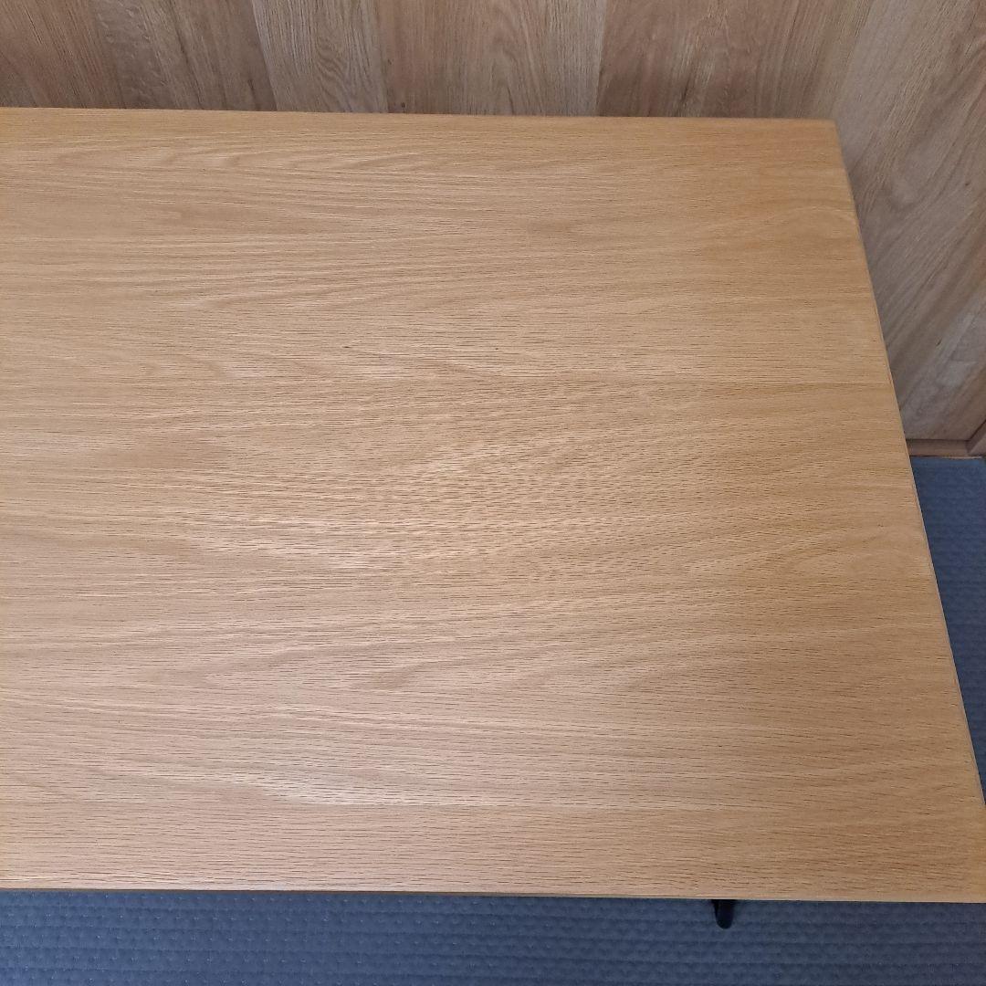 無印良品 折りたたみテーブル 幅120cm オーク材 25900円 muji