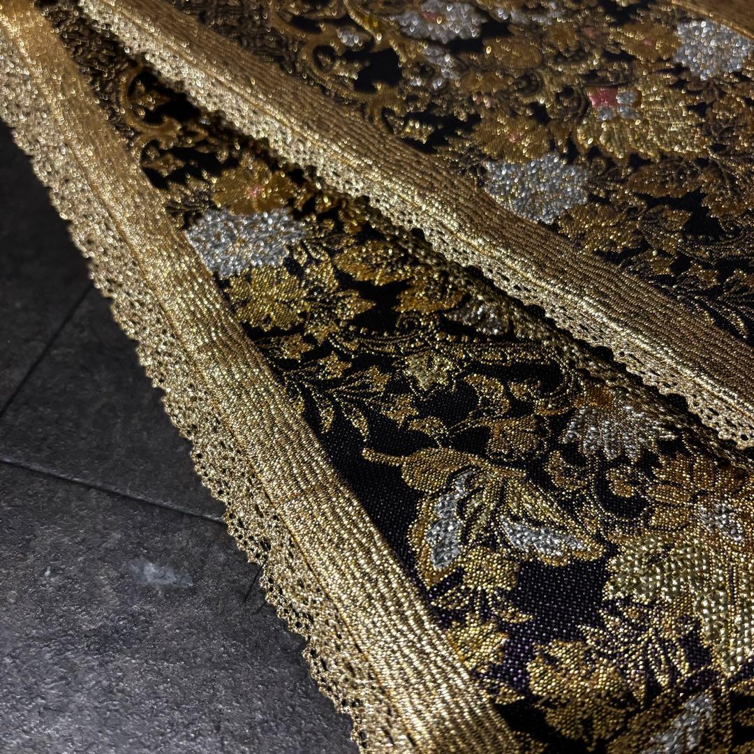 美品　染分け　刺繍　金彩　逸品　珍品　振袖　フルセット 振り袖