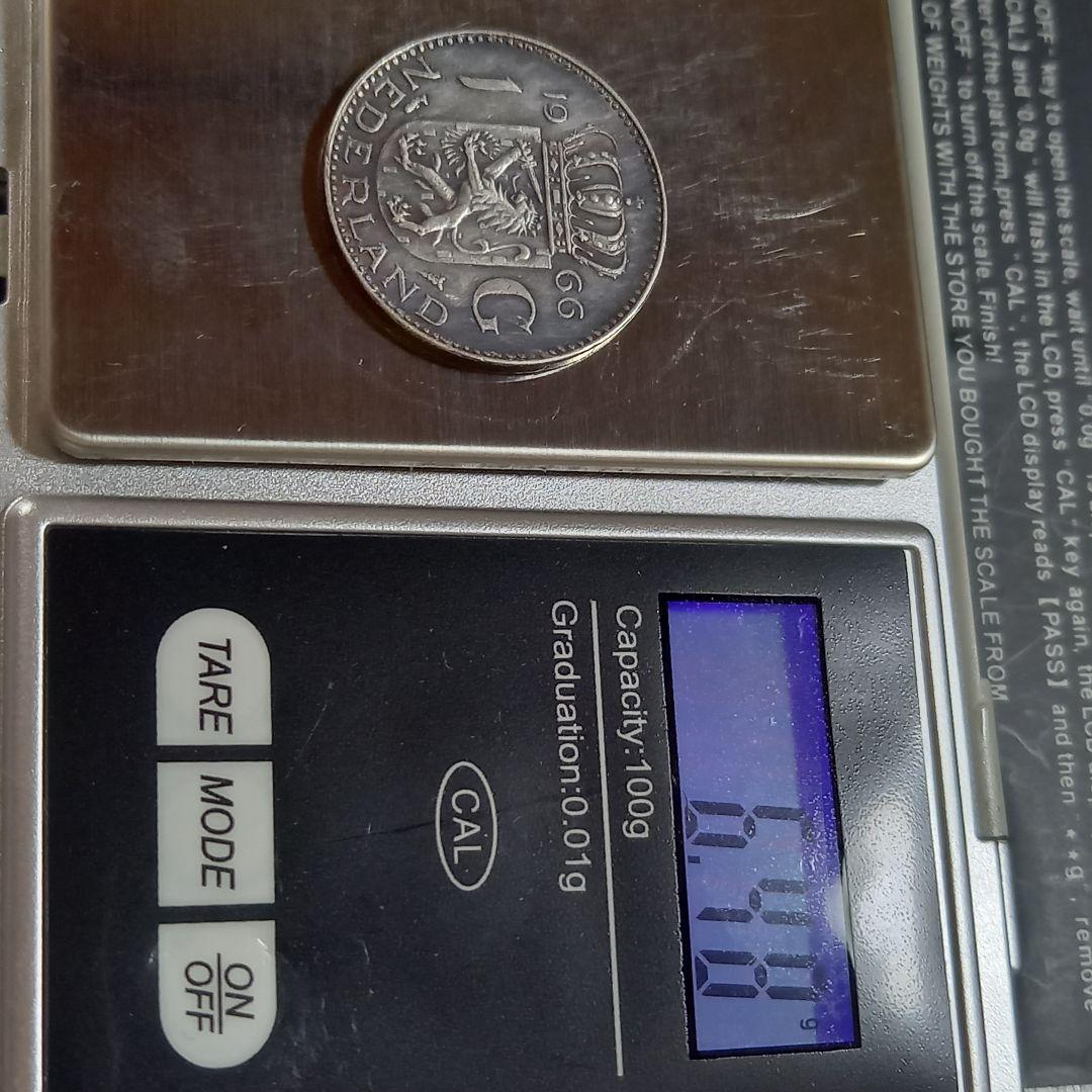 オランダ 1ギルダー銀貨 6枚まとめて グルテン ネーデルランド ユリアナ