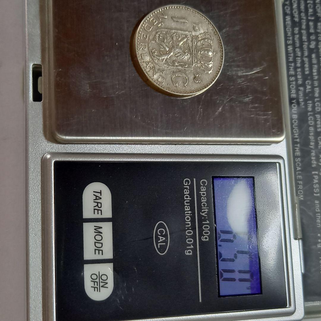 オランダ 1ギルダー銀貨 6枚まとめて グルテン ネーデルランド ユリアナ