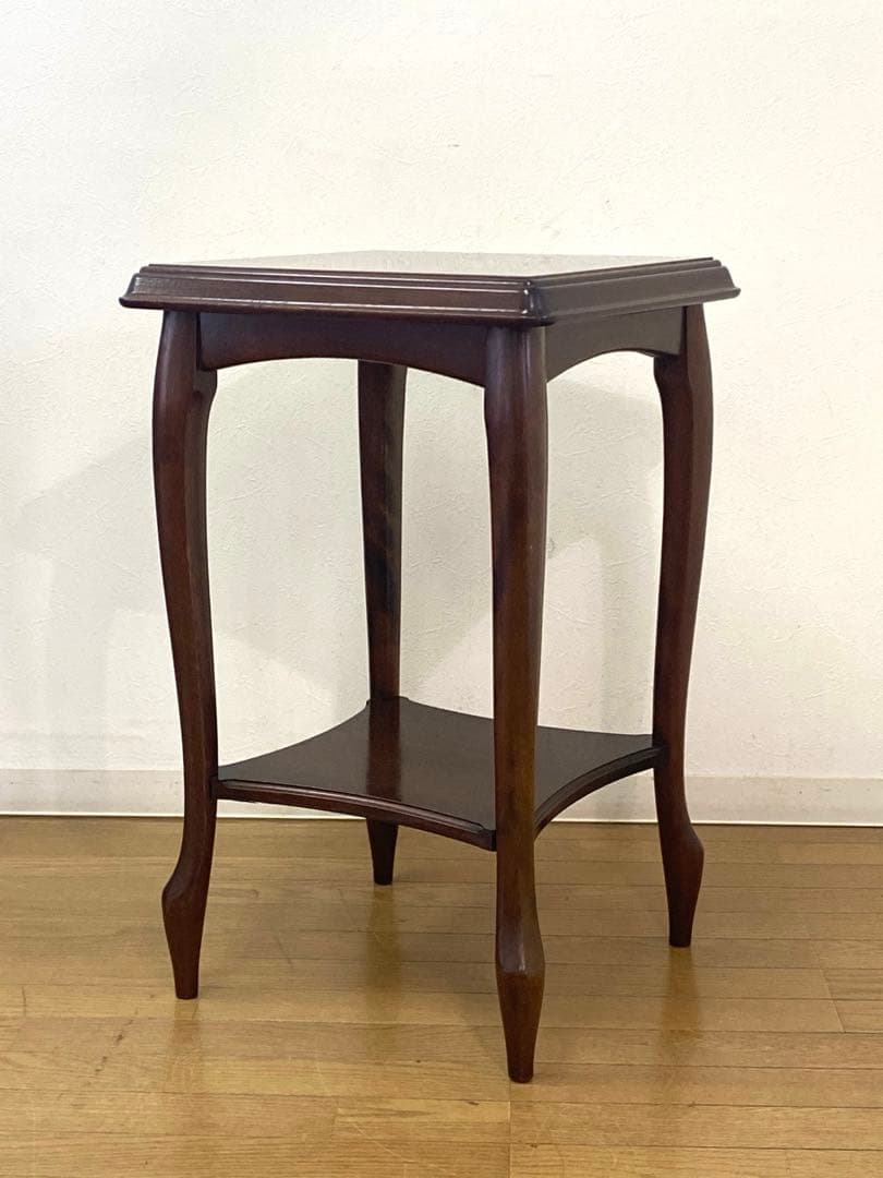 程度良 マルニ ベルサイユ 花台 サイドテーブル 飾り棚 コンソール 猫脚