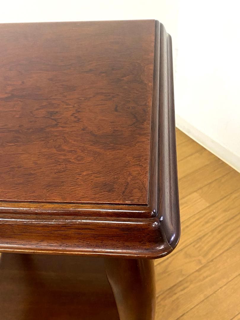 程度良 マルニ ベルサイユ 花台 サイドテーブル 飾り棚 コンソール 猫脚