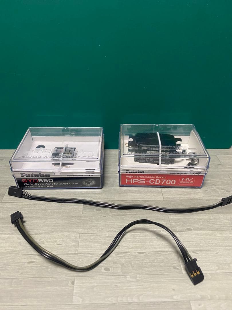 フタバ　ドリフト用サーボ＆ドリフト専用ジャイロセット　GYD550 CD700
