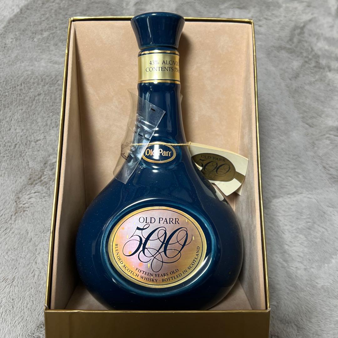 【未開栓希少品】Old Parr 500周年記念ボトル 15年熟成 ウイスキー