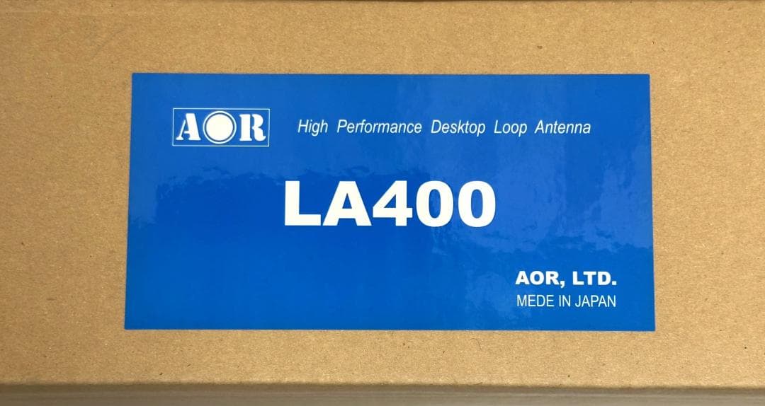 ＜未使用品＞AOR LA400 マグネティックループアンテナ　延長ケーブル付き