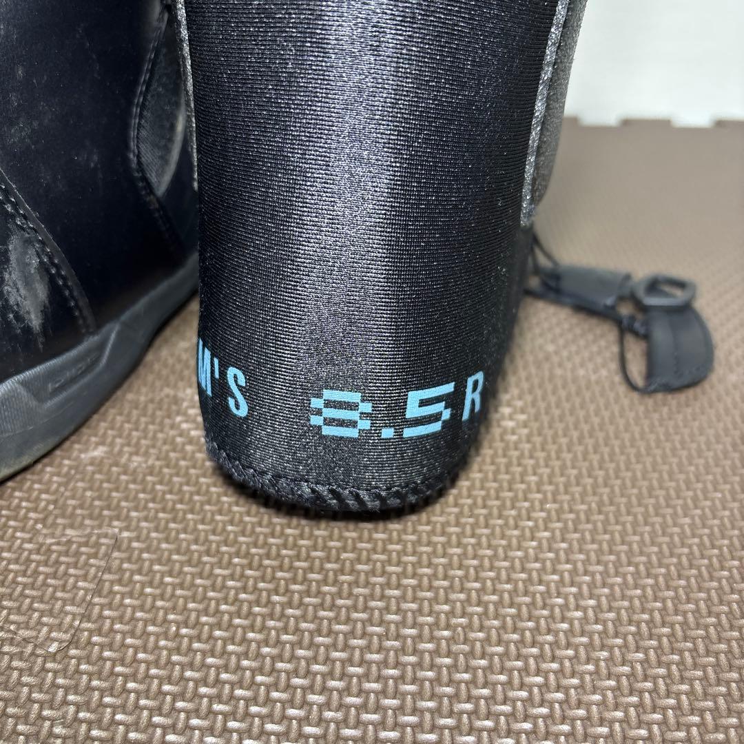 ANTHEM ブラック スノーボードボアブーツ