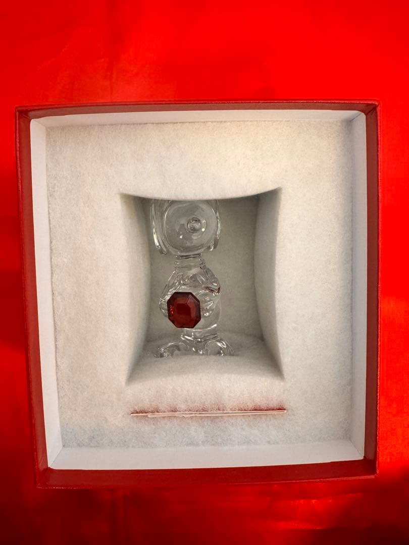 【美品】★Baccarat バカラ × SNOOPY クリスタルフィギュア★