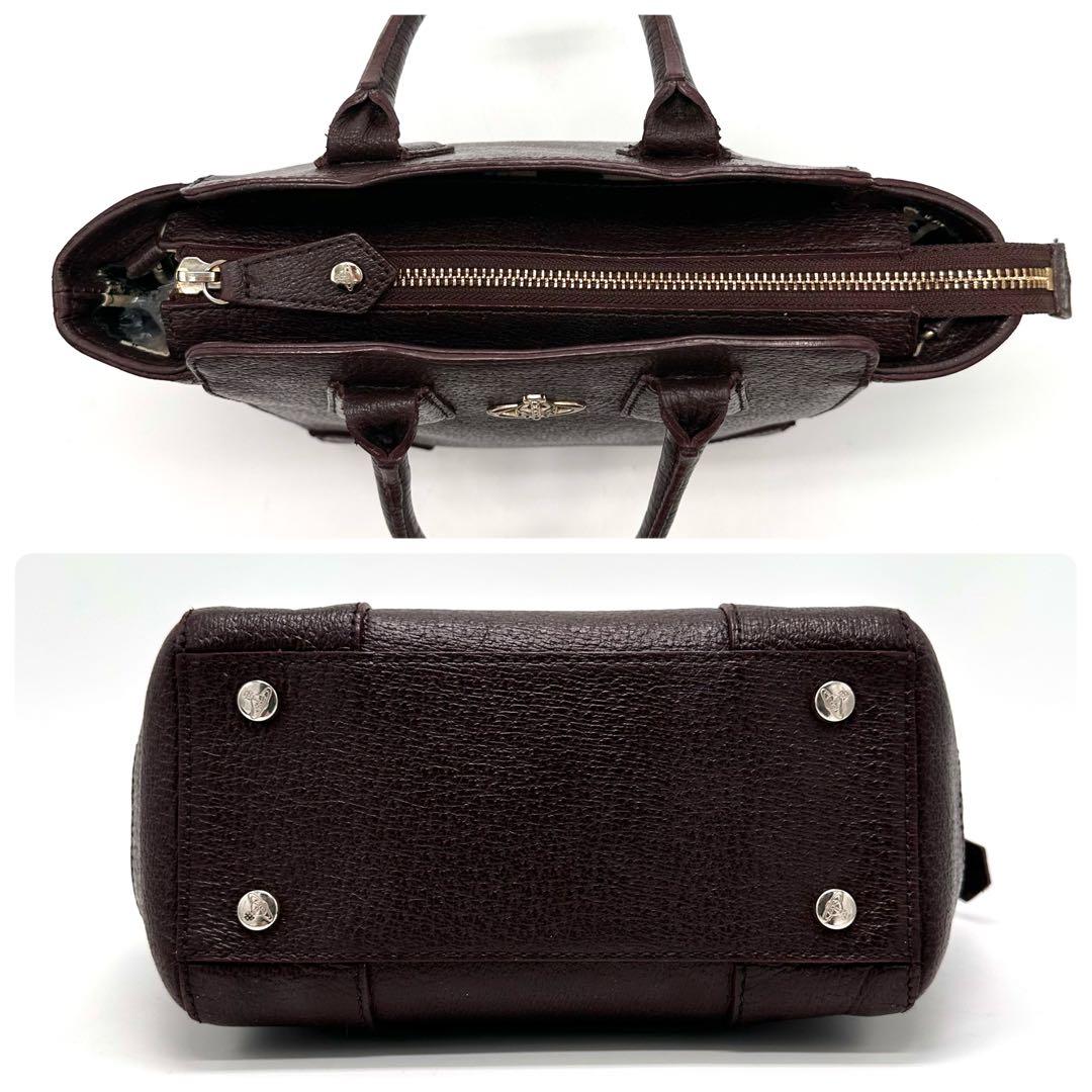 ヴィヴィアンウエストウッド　EXECUTIVE ハンドバック オーブ ブラウン