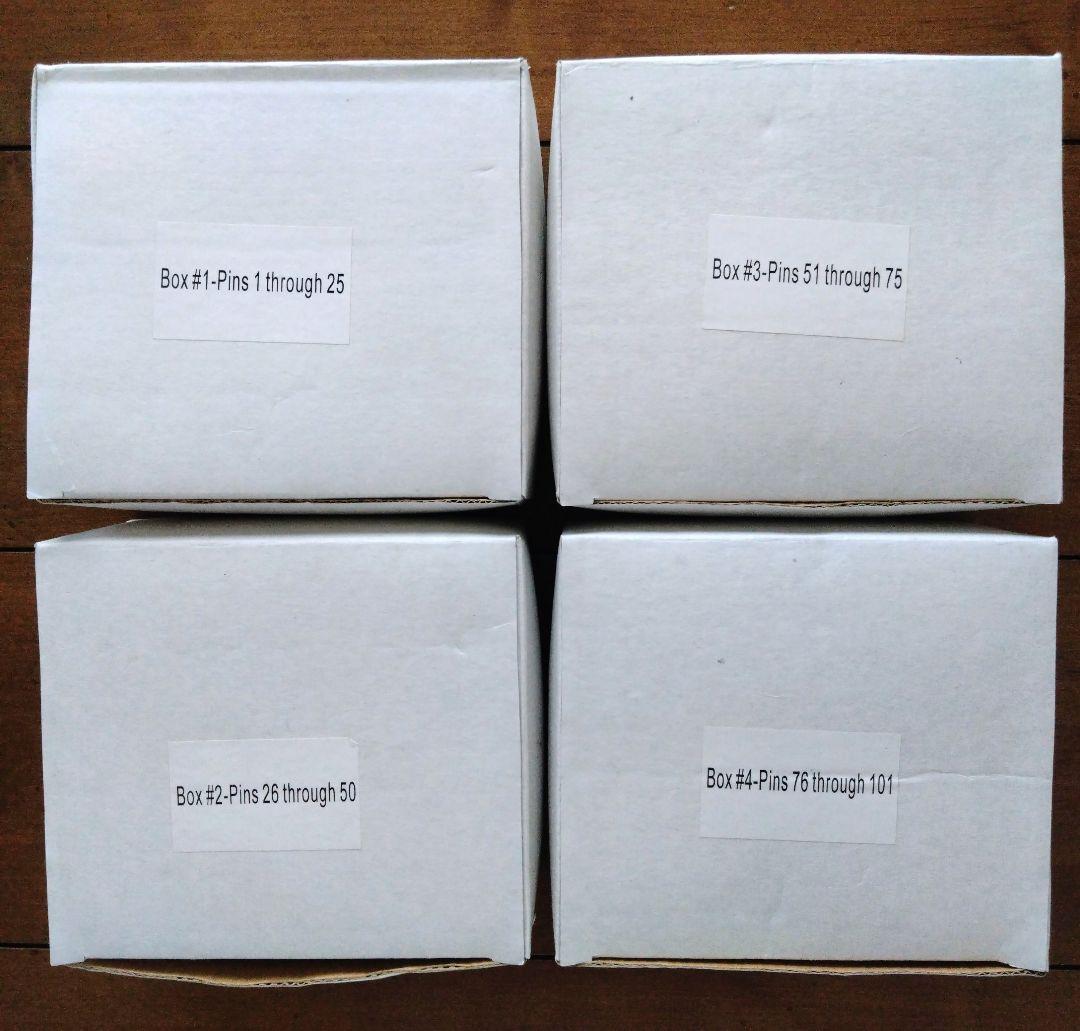 レア！レトロ★ディズニーストア★ウォルト生誕100周ピンバッジ★フルコンプセット