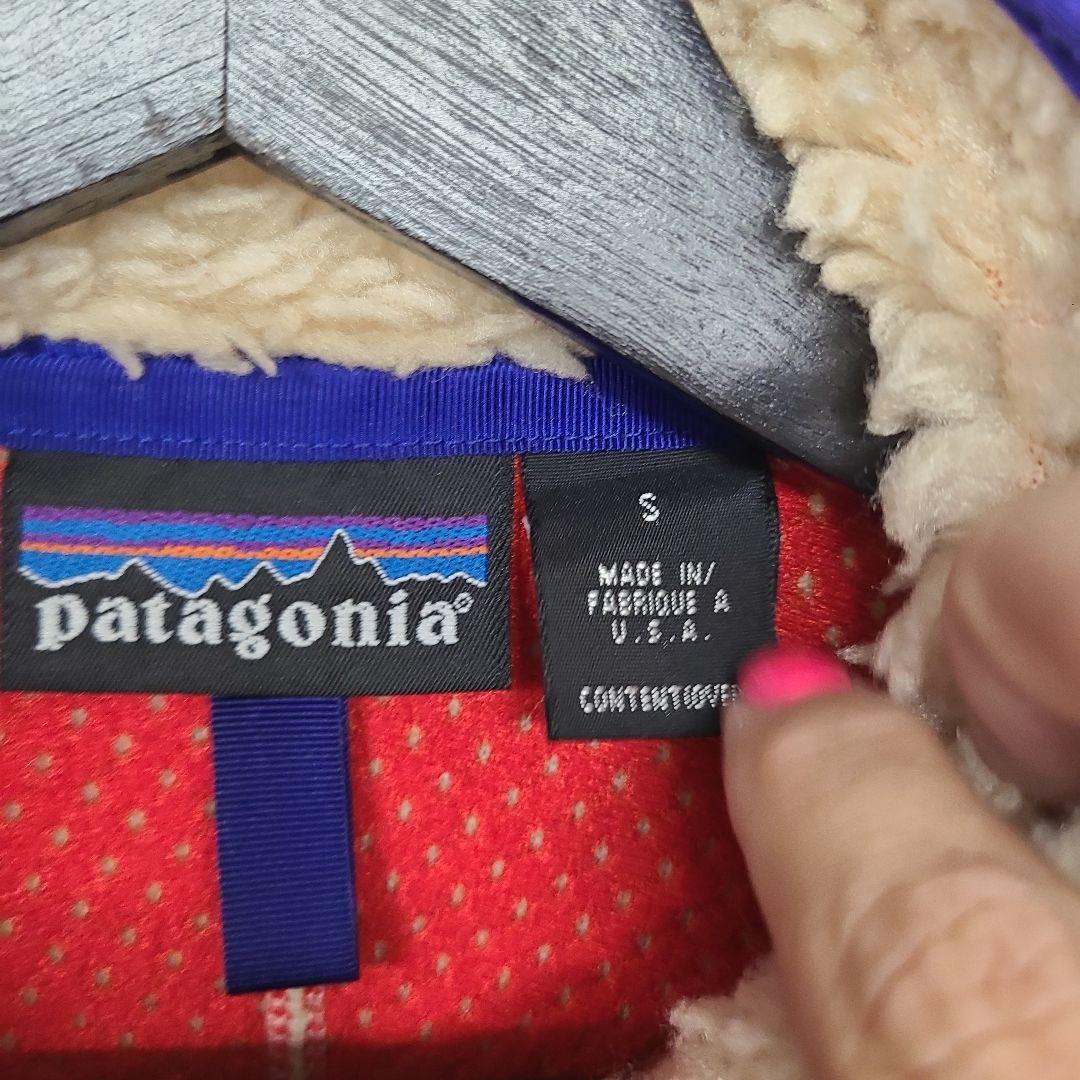 2000年製　USA製　 patagoniaパタゴニア　レトロカーディガン　S