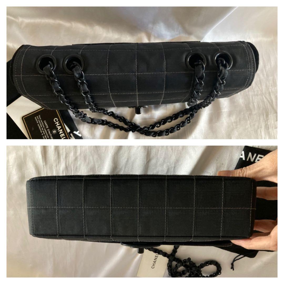 まいり様♡CHANEL ニュートラベルライン　ブラック　チェーンバッグ