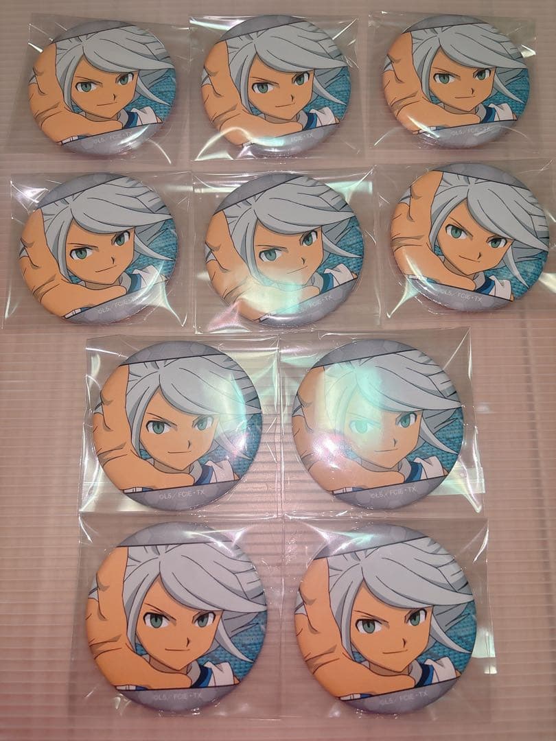 イナズマイレブン イナイレ ガゼル 場面写缶バッジ 10点
