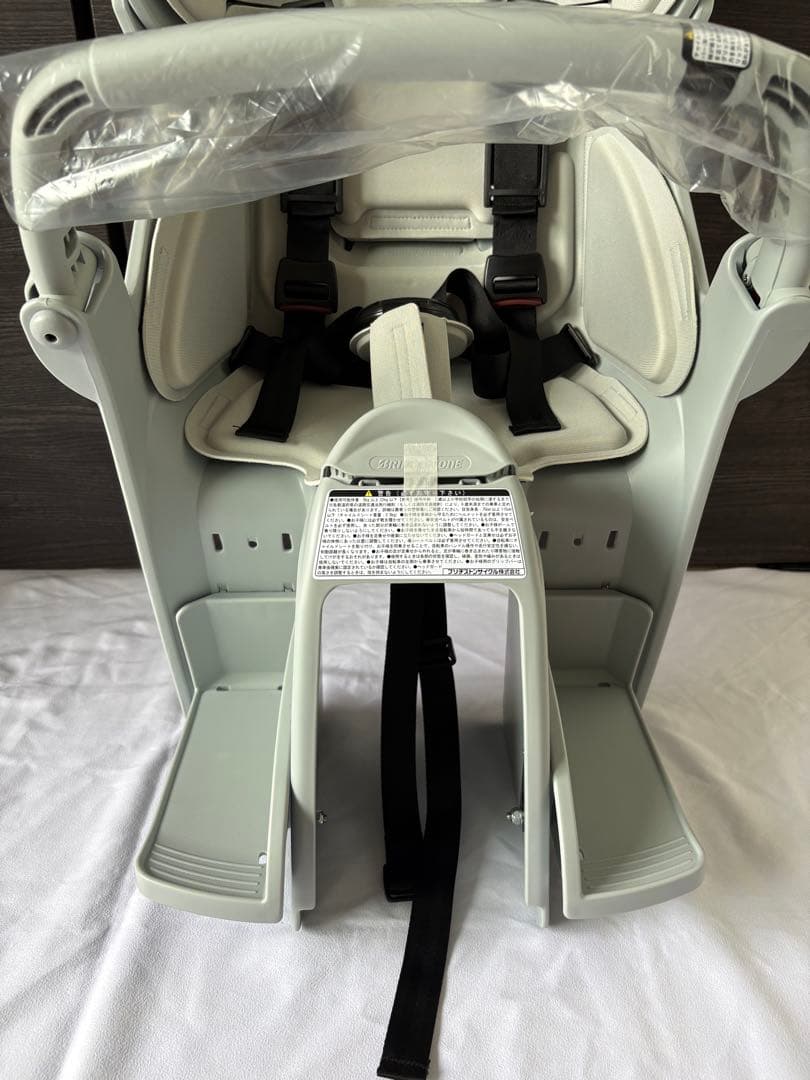 ◾️ ビッケ モブ リヤチャイルドシート クッション付 ◾️ ブルーグレー ◾️後◾️