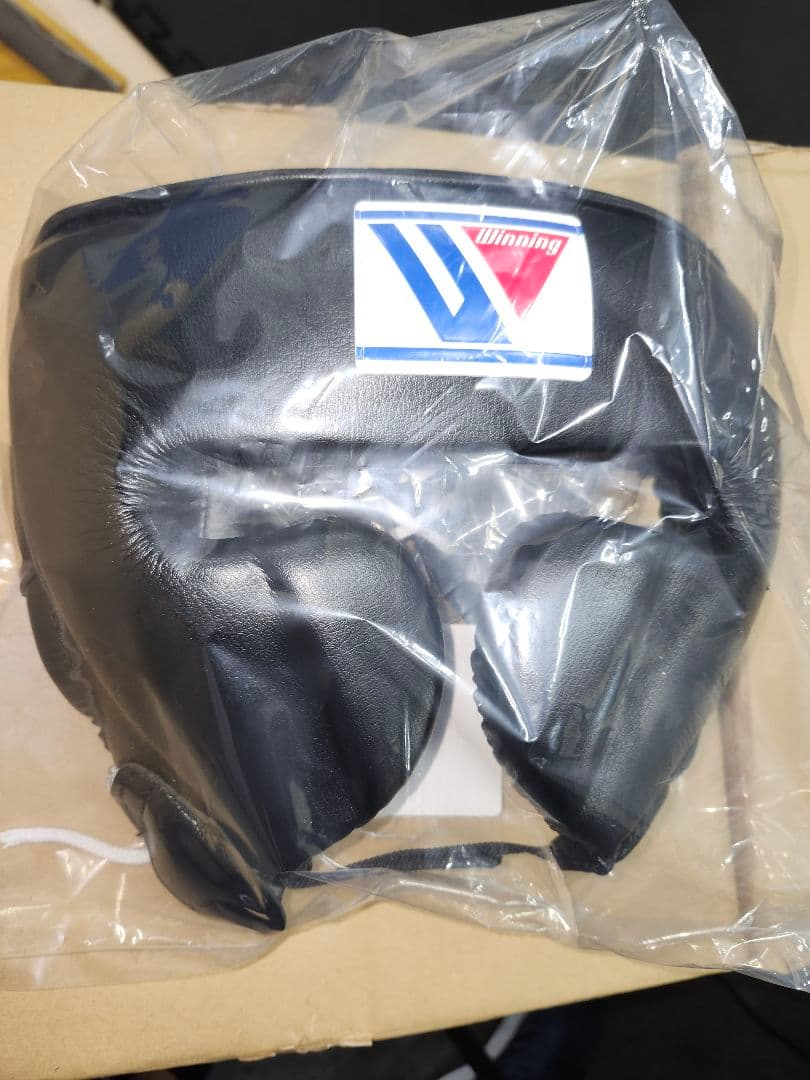 Winning ウイニング ヘッドギア ブラック 黒 Lサイズ 正規品