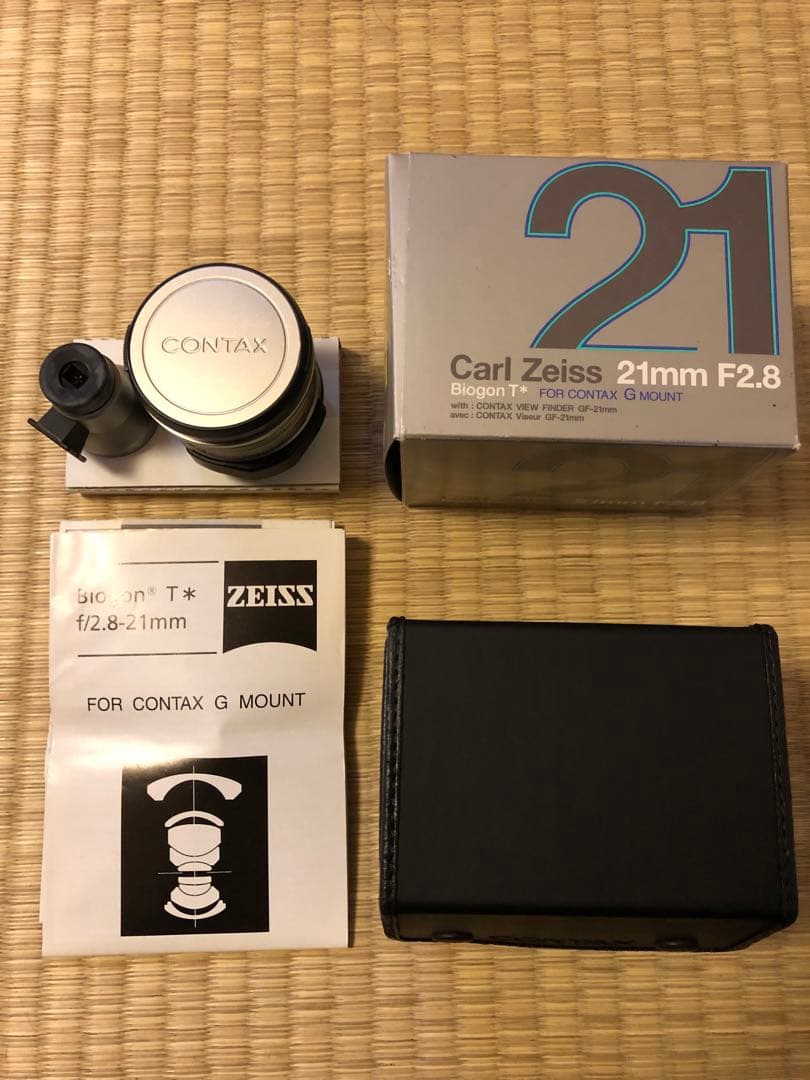レンズ(単焦点) CONTAX G Carl Zeiss Biogon T* 21mm f/2.8