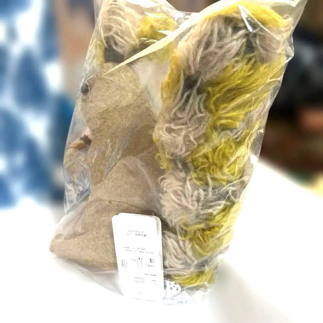 ミナペルホネンリスのぬいぐるみ ベージュと黄色ポトフ新品