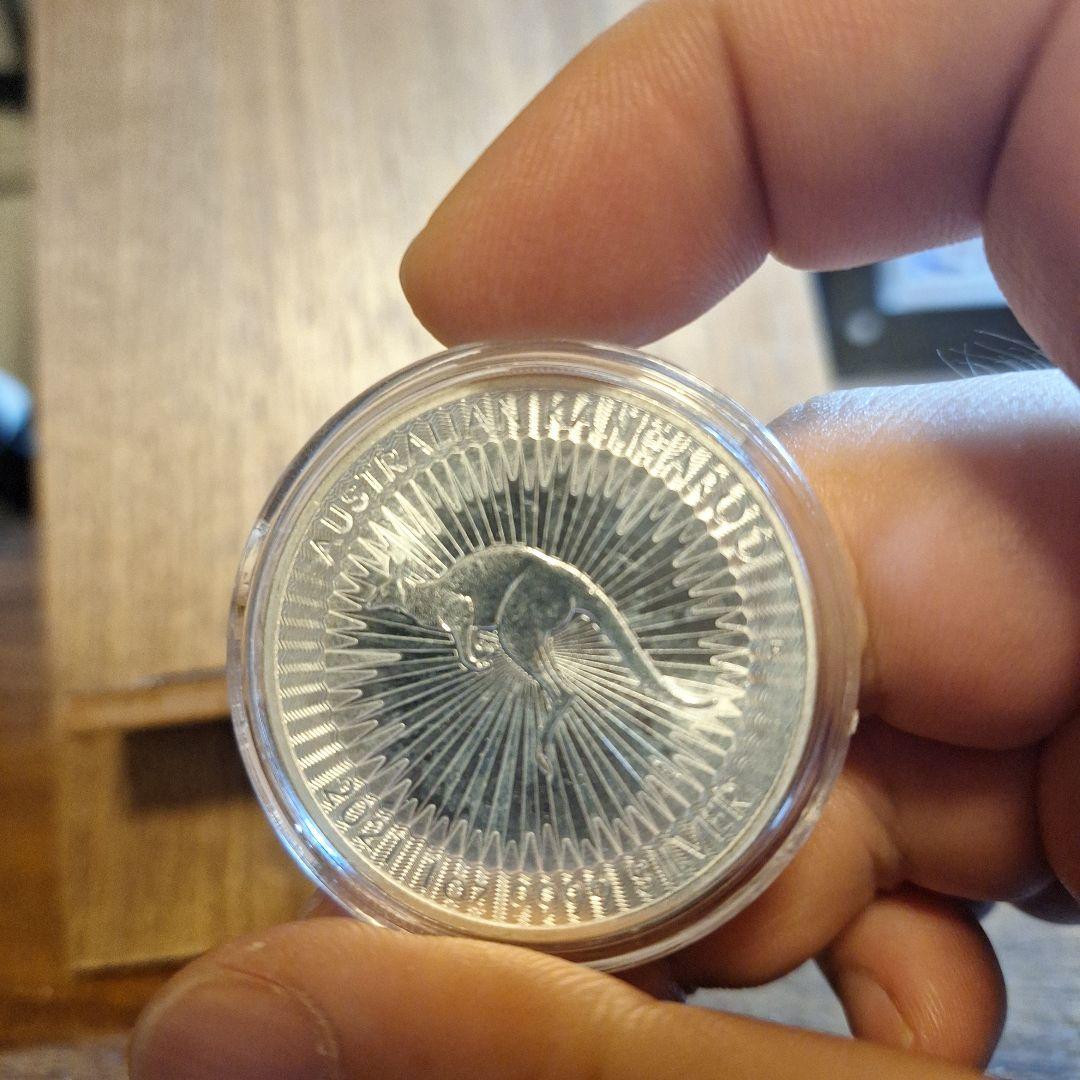 オーストラリア カンガルー シルバー 2021年　1オンス　銀貨